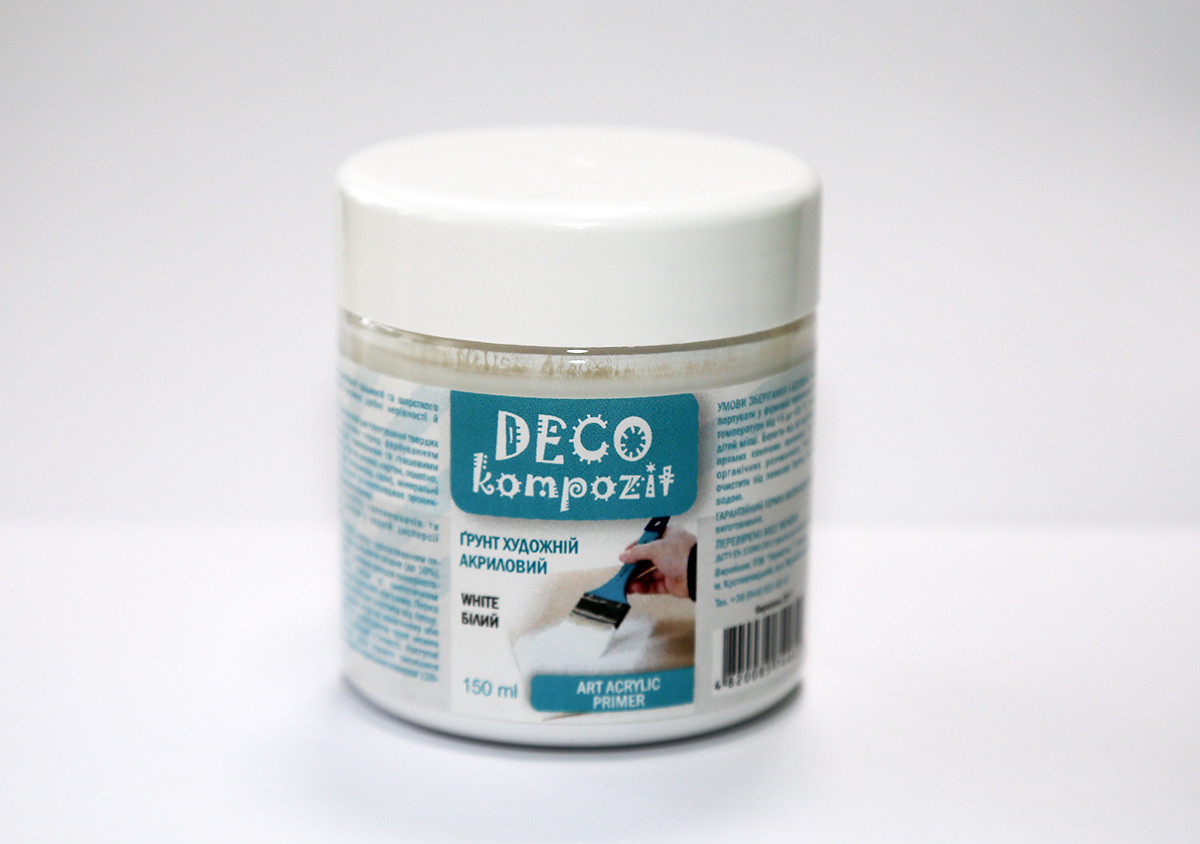 Грунтовка акриловая художественная Kompozit DECO Kompozit 150 мл