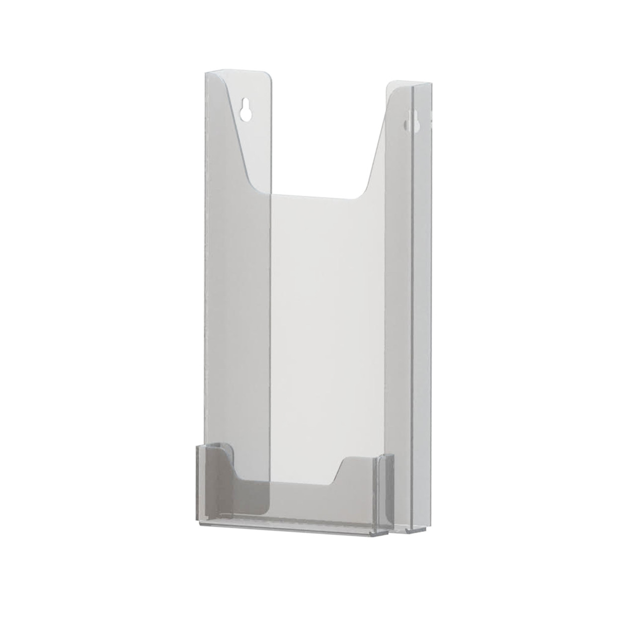 Карман для флаеров  (100х200мм) вертикальный с визитницей на скотче