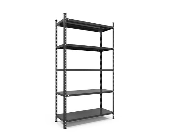 Стелаж Атлант КС 2000х1200х600 Меткас, 150 кг/полиця, 5 полиць, металеві полиці, фарбований